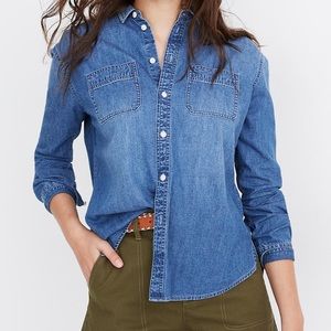 Madewell Oversized Chambray Shirt